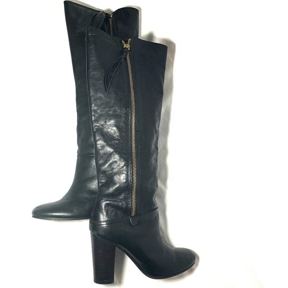 Coach Women Leather  Boots Size 8.5 - Picture 4 of 7
